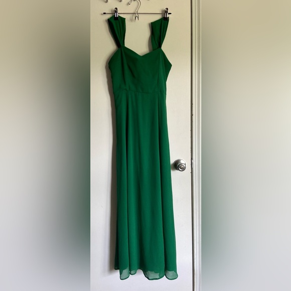 Beautiful Size Two Emerald Green Maxi Dress from ModCloth - Picture 7 of 10